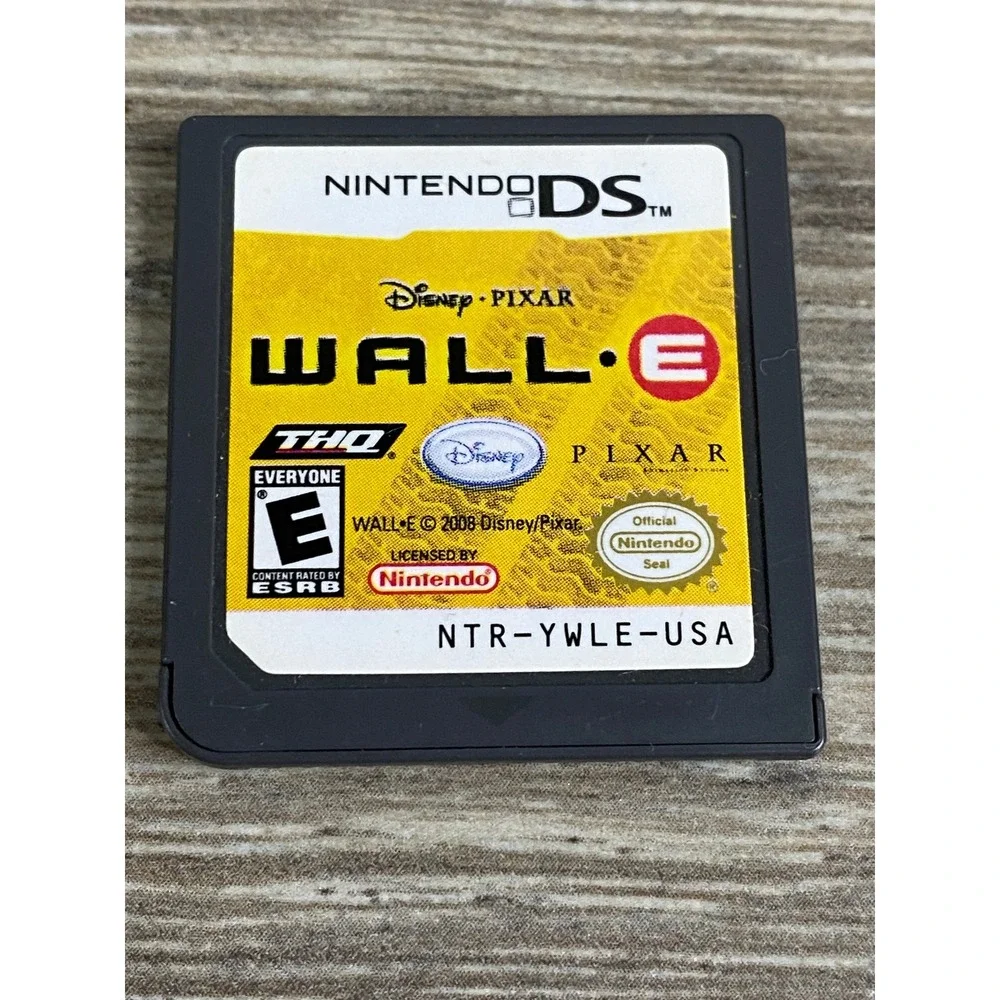 Disney Pixar WALL-E Nintendo DS Game‎ Cartridge NTR-YWLE-USA THQ 2008 Mens Kids